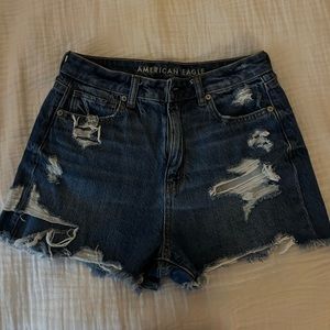 American eagle jean shorts